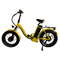 Męski mini składany elektryczny rower hybrydowy Pomarańczowy 48v Elektryczny rower składany z systemem wspomagania pedałów