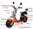 Mini elektryczny motorower Rower E Bike 72v 60km EWG COC Citycoco 1500w Fat Tire